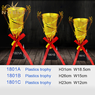 2019 Sports Gold Plastic Trophy Cup