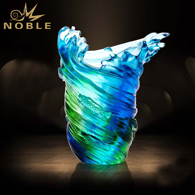Colorful Cup Liuli Art Glass Award
