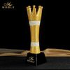 Gold Plated Resin Crown Trophy