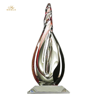 Red & Black Art Glass Award