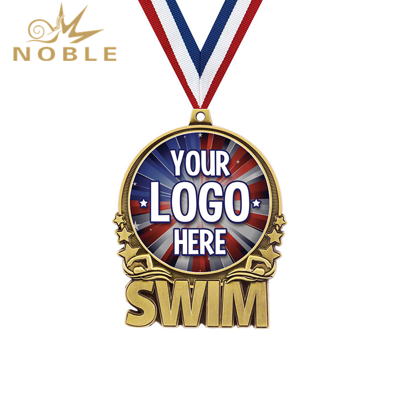 Custom Metal Swiming Medal 