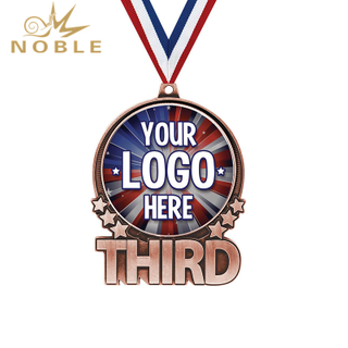 Custom Third Place Metal Medal