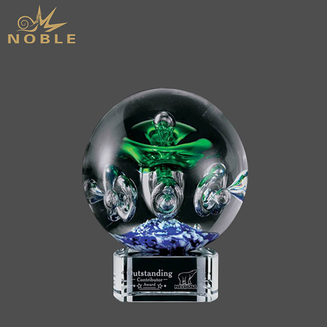 109---092 STR-ARG2122C-HR Jungle Burst Artglass Award
