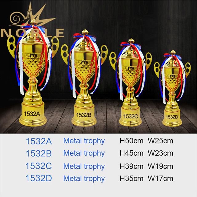 Free Printing High Quality Metal Cup Trophy