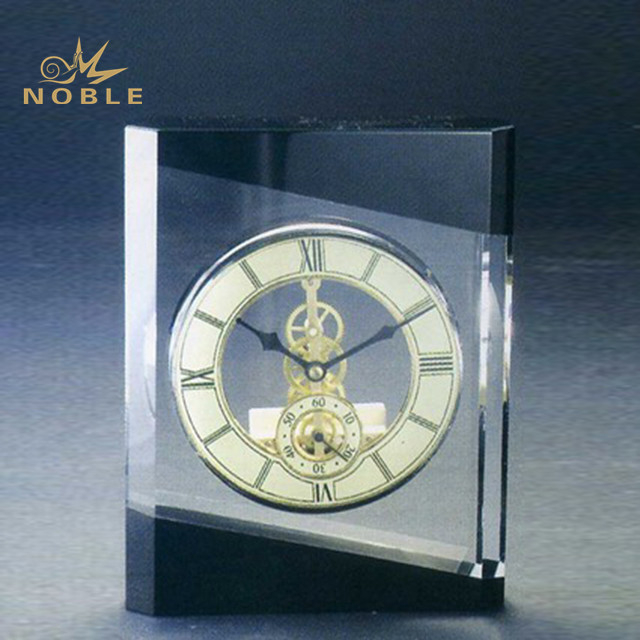 Corporate Custom Crystal Clock