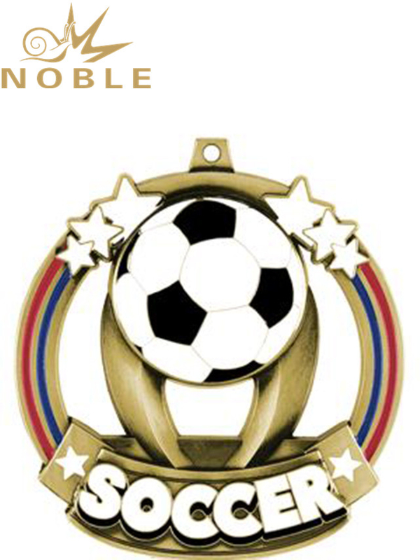 2018 Custom Metal Soccer Medal