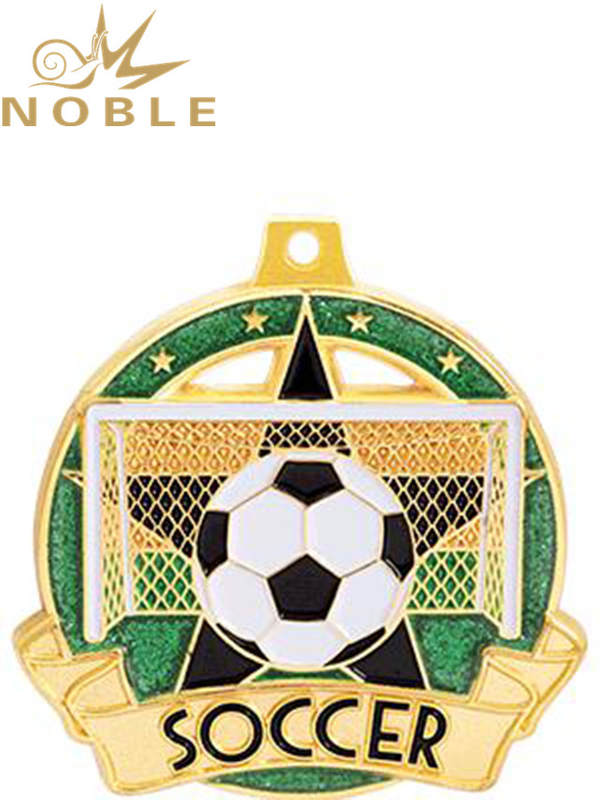 2018 Custom Metal Soccer Medal
