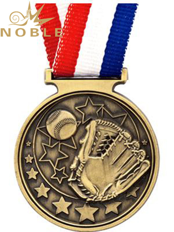 Custom Metal Basetball Medal