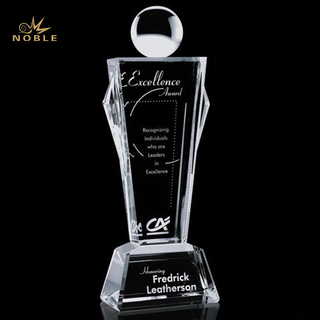 Blank Crystal Conqueror Award