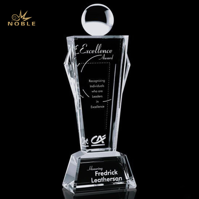 Blank Crystal Conqueror Award