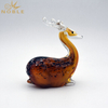 Hand Blown Glass Deer As Home Decoration