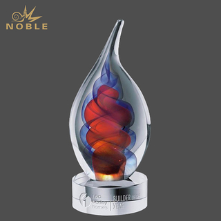 Trinity Flame Art Glass Award
