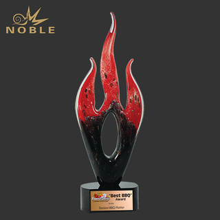 Dantes Inferno Art Glass Award