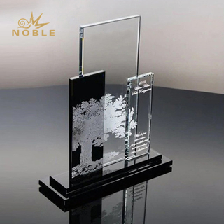 Crystal Plaque Trophy Award Corporate Gifts