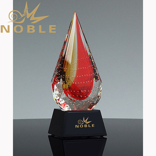 Popular New Design Hand Blown Trophy