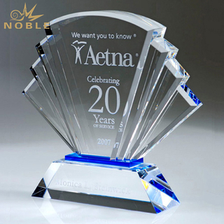 Unique Design Crystal Trophy