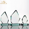 Blank Jade Glass Trophy For Engraving