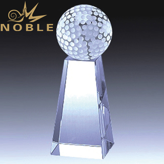 Custom Sports Crystal Golf Award