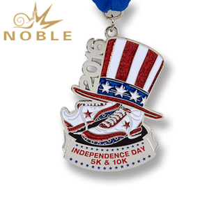 Custom Glitter Medal 