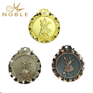 Gold Silver Bronze Metal Sports Waltz Medal
