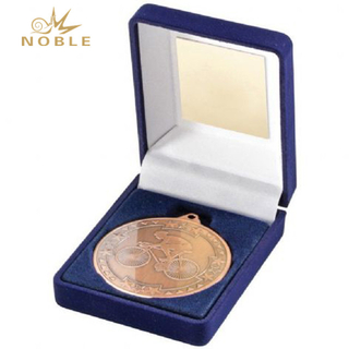 Bronze Bicycle Sports Custom Design Medal
