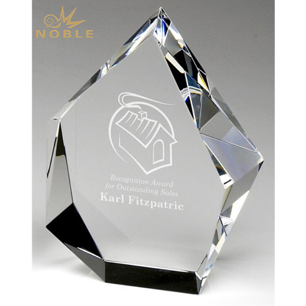 2A-AFA002 Glacier Crystal Award with Free Engraving