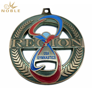 Custom 3D Gymnastics Medal