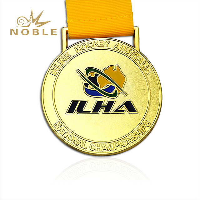 Custom Round Gold Metal Medal