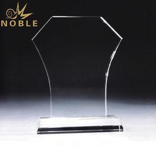 Special Shape Blank Plaques Crystal Award