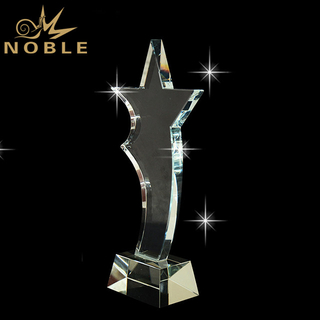 Unique Shape Glass Star Award