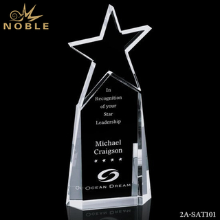 Clear Crystal Paramount Star Award