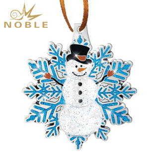 2019 Metal Custom Snowman Medal