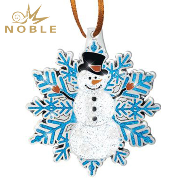 2019 Metal Custom Snowman Medal