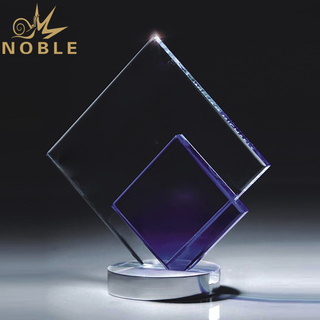 Noble Engrave Blank Crystal Corporate Award