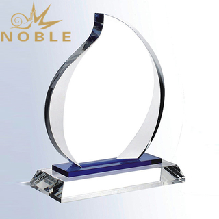 Optical Crystal Flame Trophy