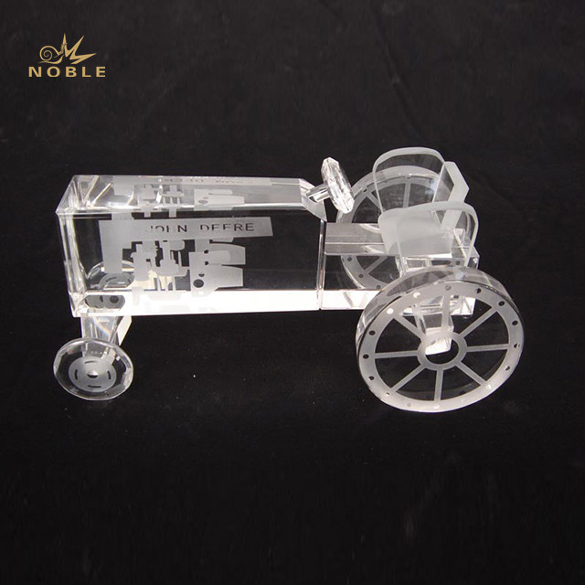 Old Time Crystal Car Model