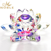 Coloful Crystal Lotus For Wedding Gifts