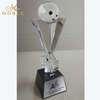 Crystal Bowling Trophy
