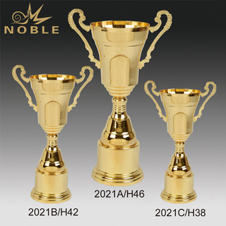 New Sports Metal Gold Trophy Cup