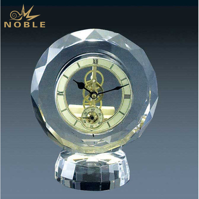 2019 Noble Custom Crystal Clock Award