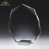 Customized Crystal Shield Award With Metal Base
