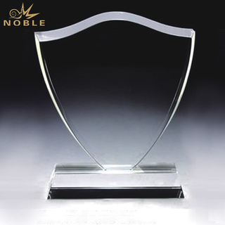 Blank Crystal Shield Award 
