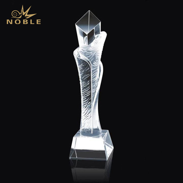 Custom Engraved Crystal Diamond Trophy