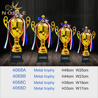  Custom Metal Competition Cup Trophy with Black Base