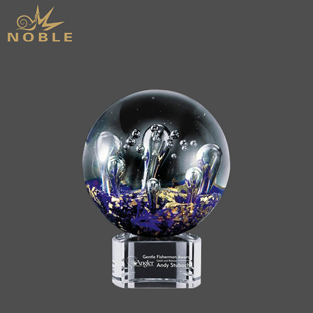 110---093 STR-ARG2142C-HR Sunken Treasure Artglass Award