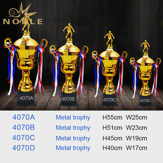 2018 Wholesale Soccer Metal Trophy Cup
