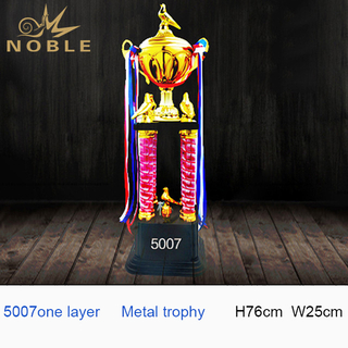 Wholesale One Layer Tower Metal Trophy Cup