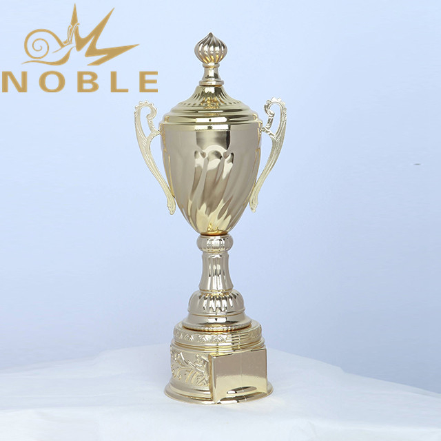  Professional Supplier Metal Cup Trophy with Logo Sticker