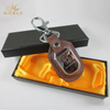 Honda Leather Keychain
