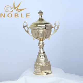 Shiny Gold Metal Cup Trophy